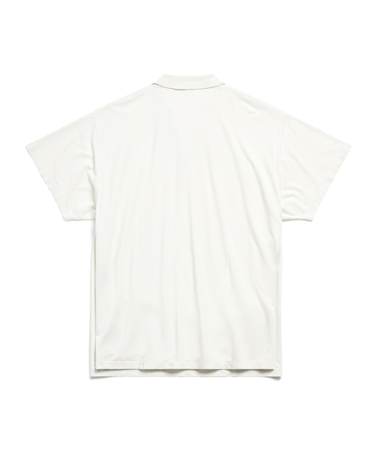 BALENCIAGA BALENCIAGA LOGO EMBROIDERED POLO SHIRT