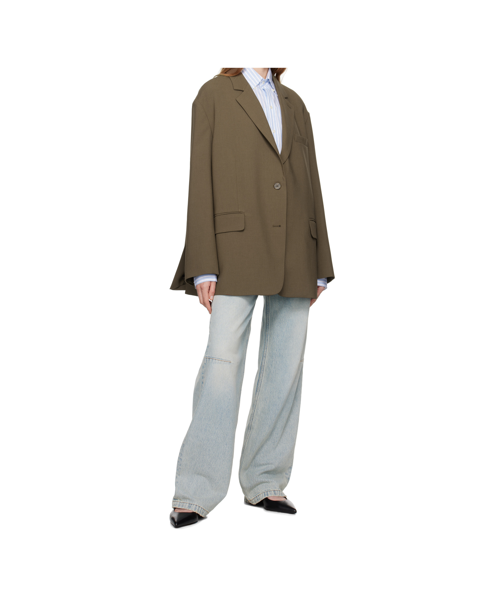 THE FRANKIE SHOP BEA LOOSE-FIT BLAZER