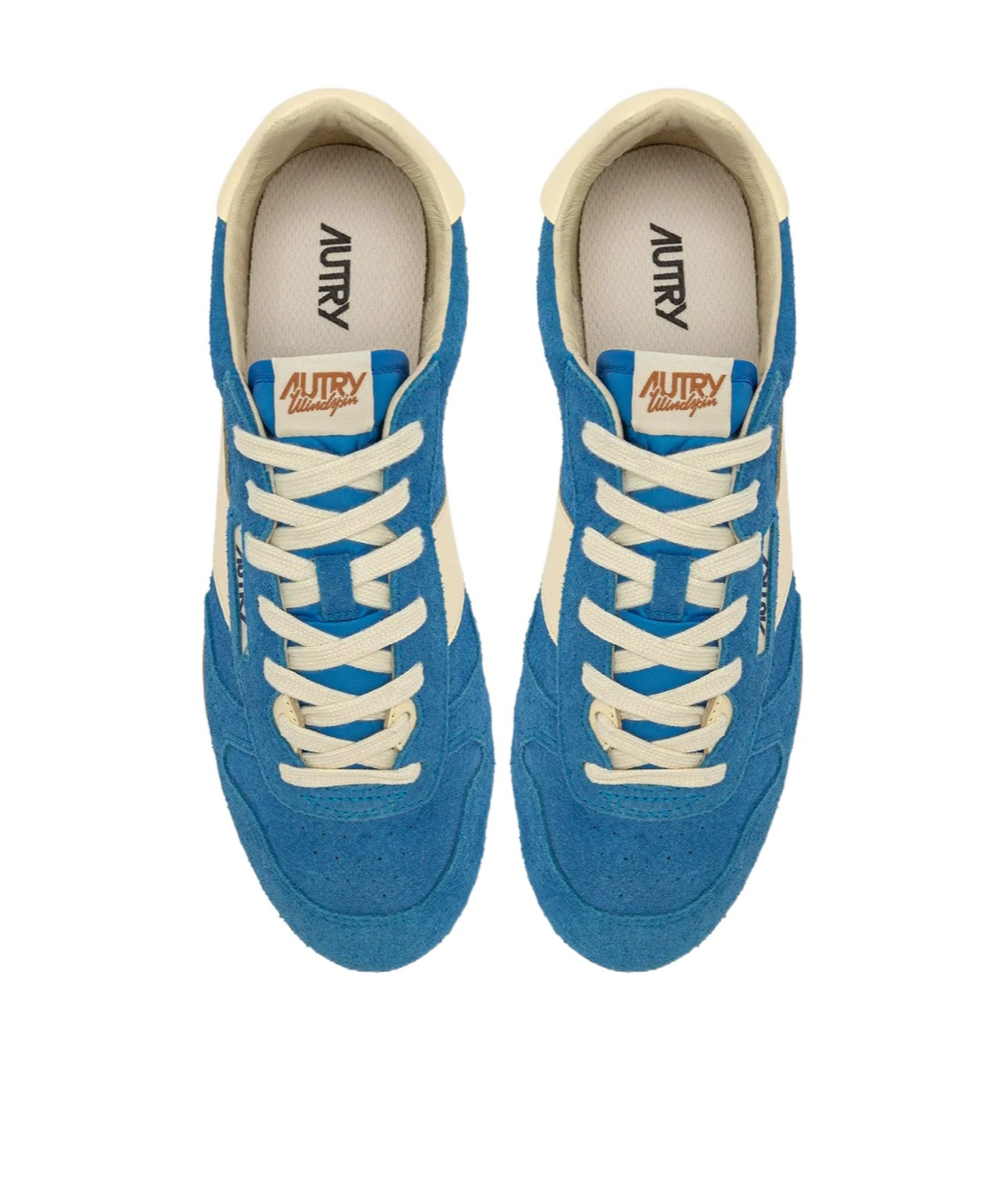Autry Windspin Sneakers In Suede And Kyoto Leather And Rutabaga