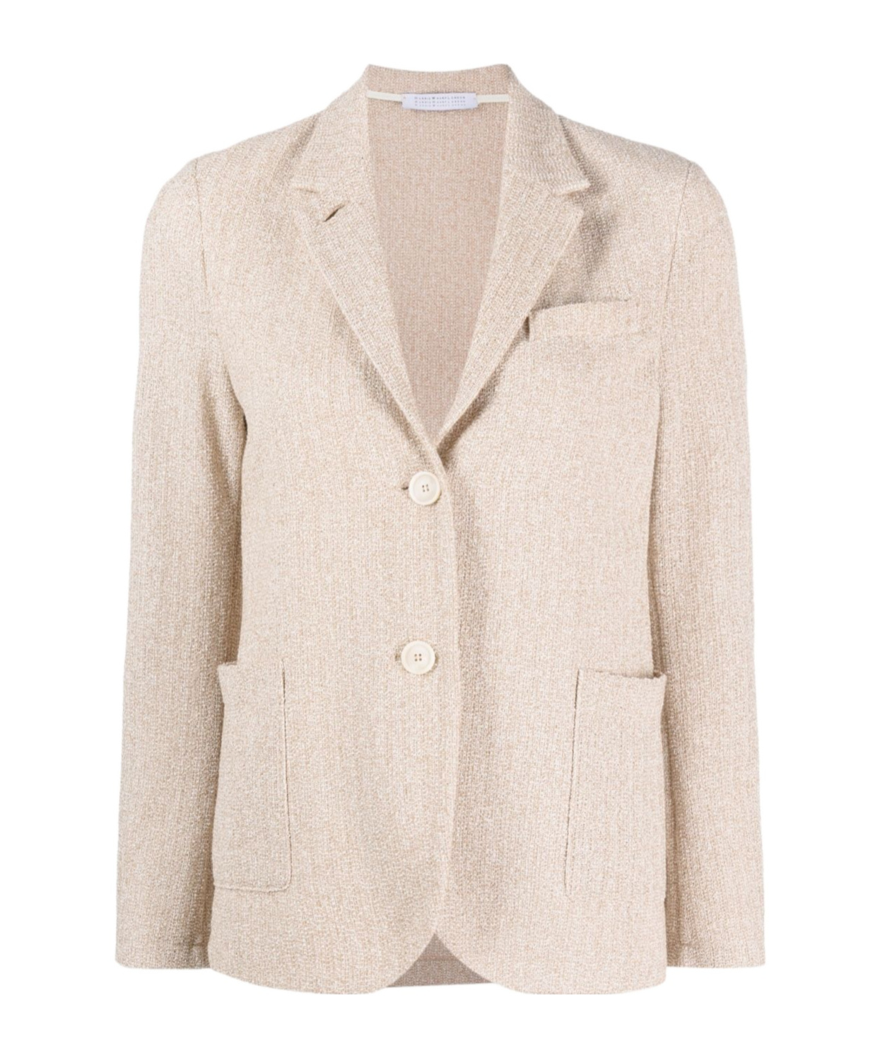 Harris Wharf London Cotton Blend Single-breasted Jacket In Nude
