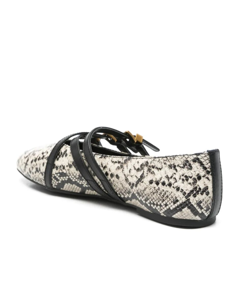Michael Michael Kors Indy Embossed Ballet Flats