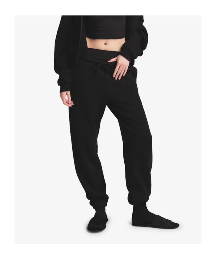 Skims Drawstring Sweatpants In Black