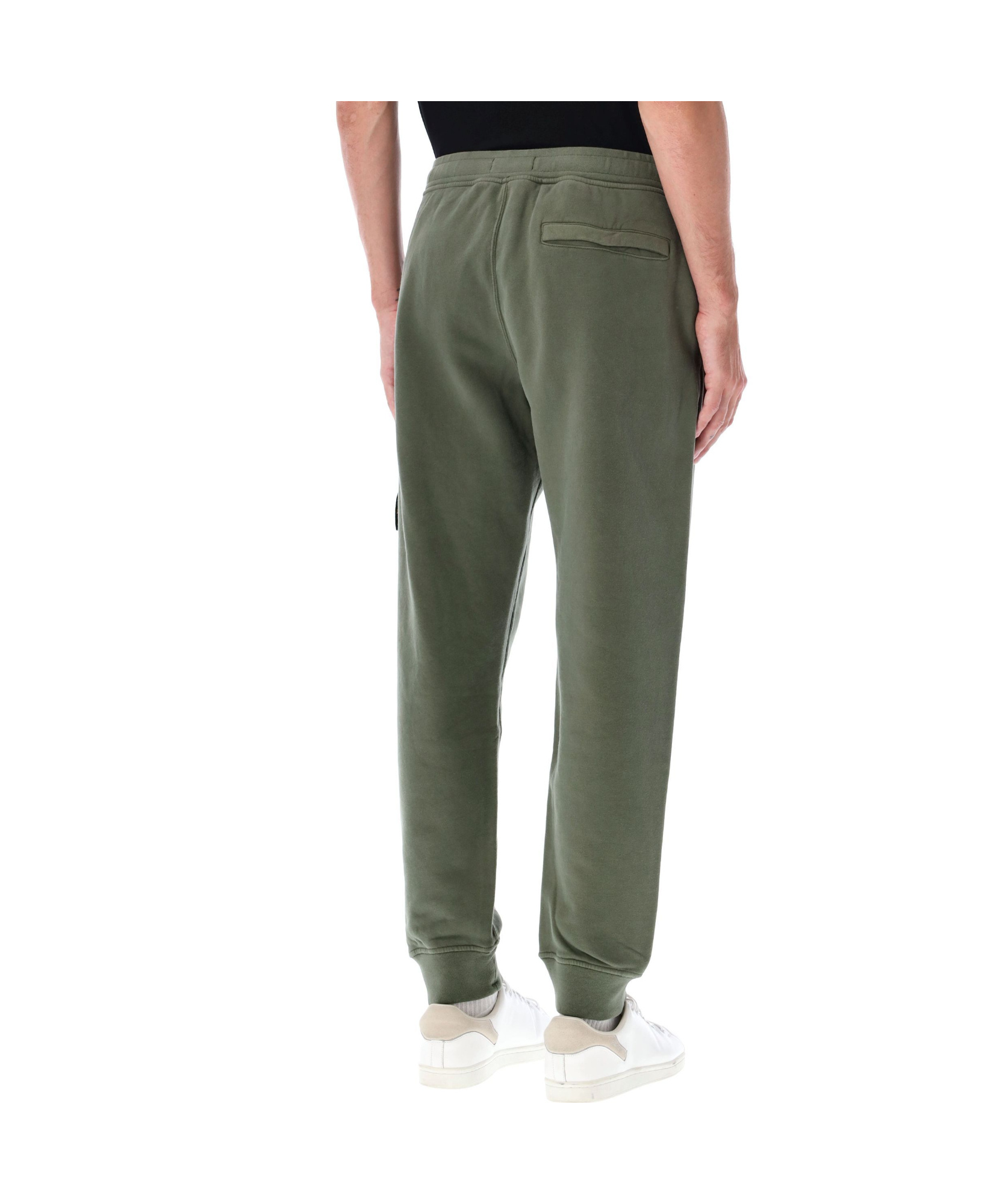 Stone Island Compass-badge Track Pants In Green