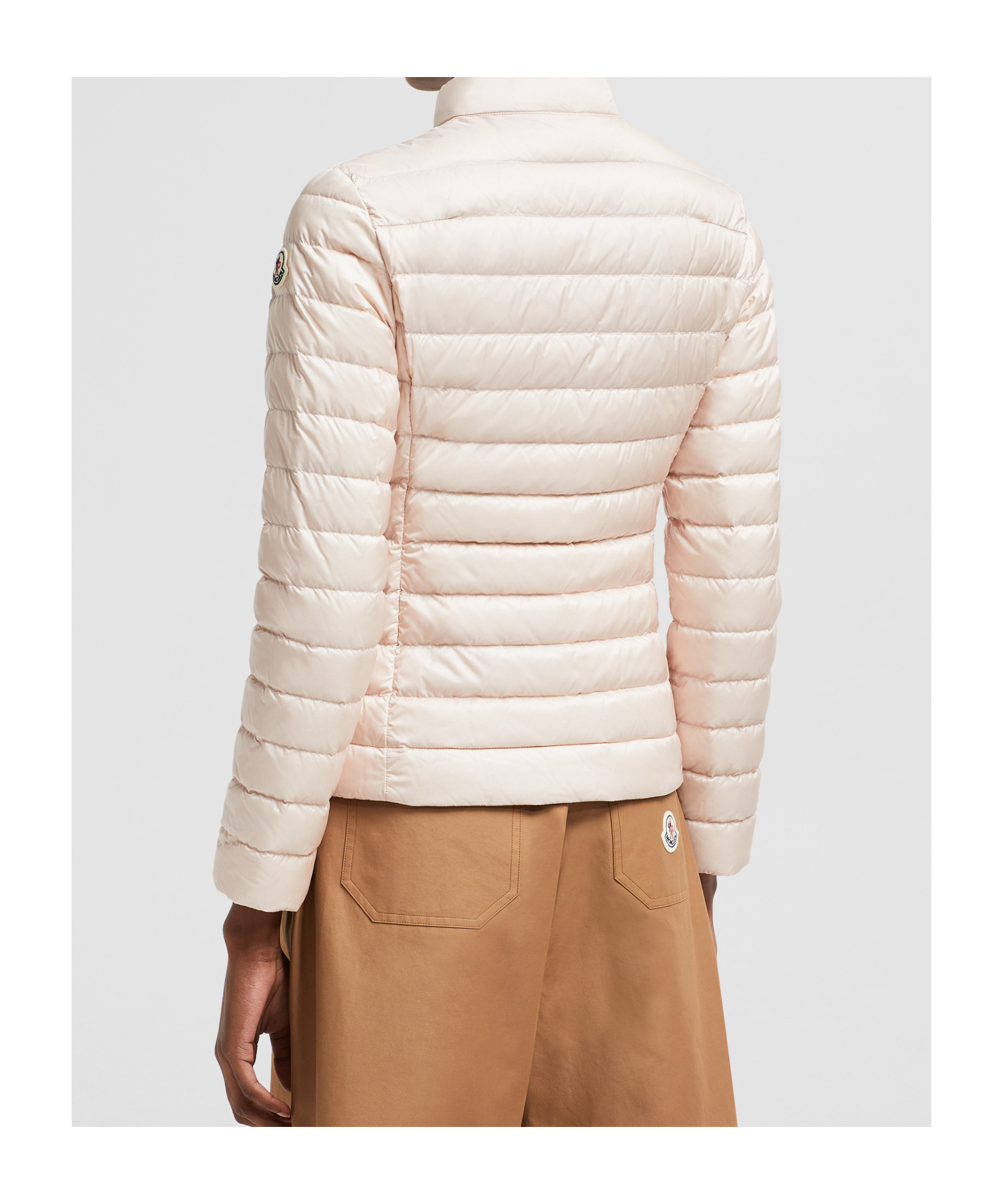 Moncler Igelle Short Down Jacket Pink In Pink