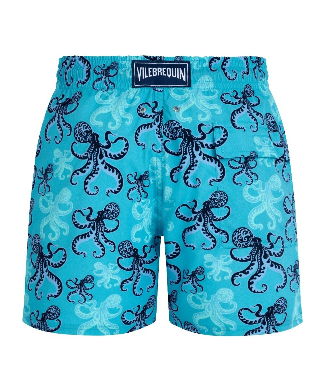 Vilebrequin Poulpes Stretch Swim Shorts In Blue