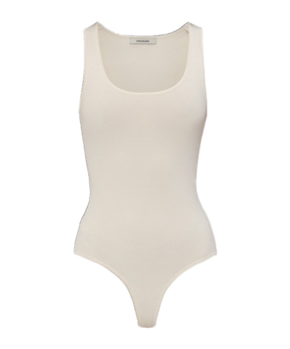 Entire Studios Sleeveless Bodysuit In White