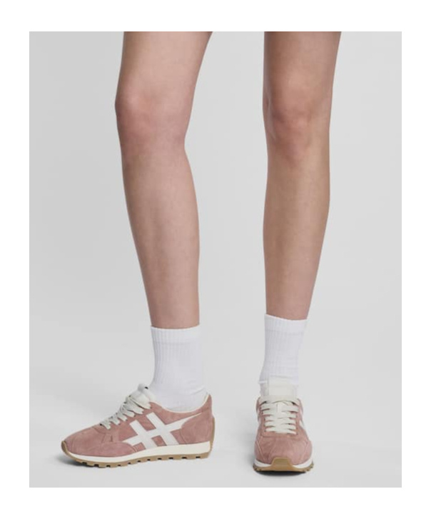 Hogan Women's 86er Suede Sneakers In White