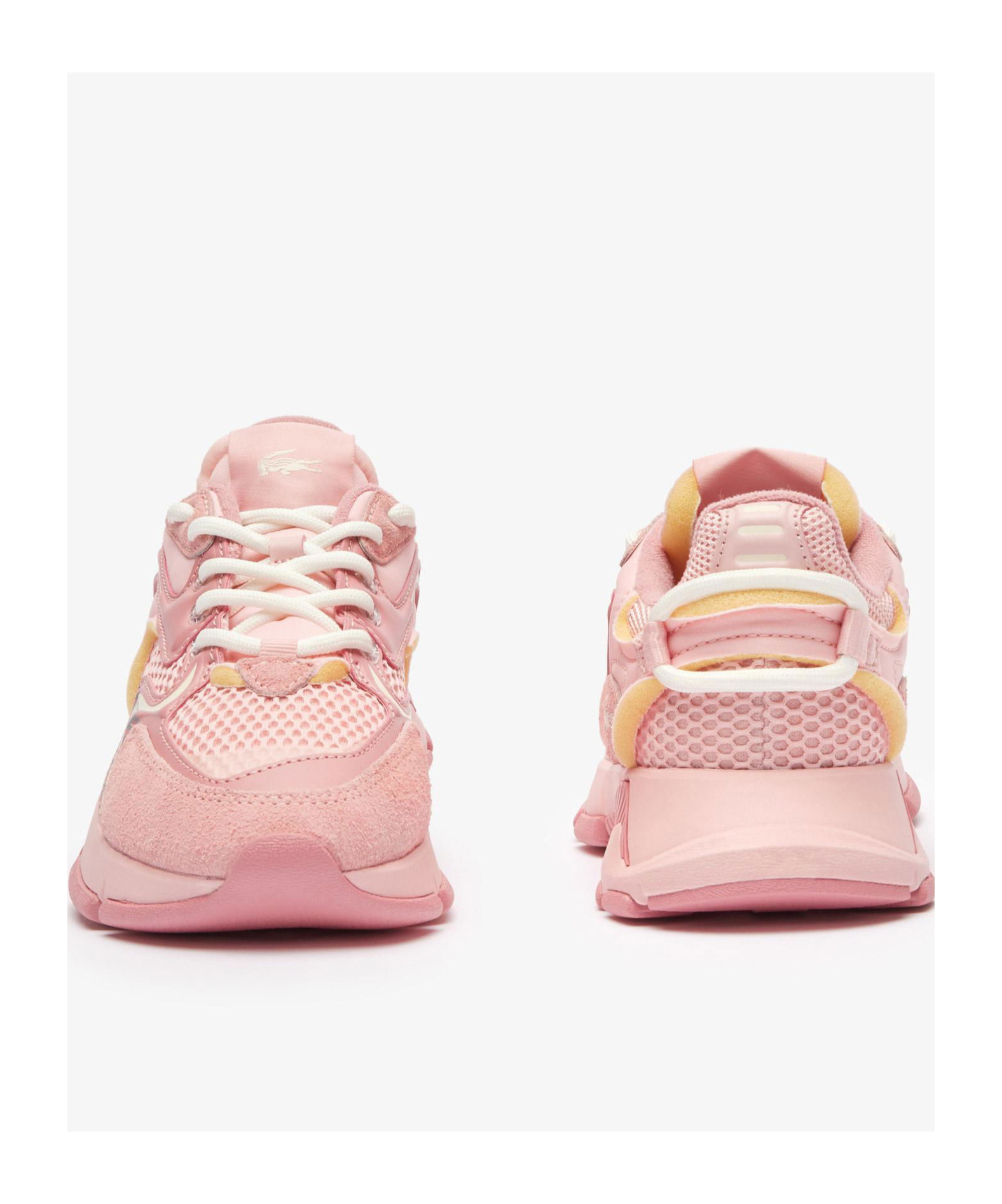 Lacoste Round-head Sneakers In Pink