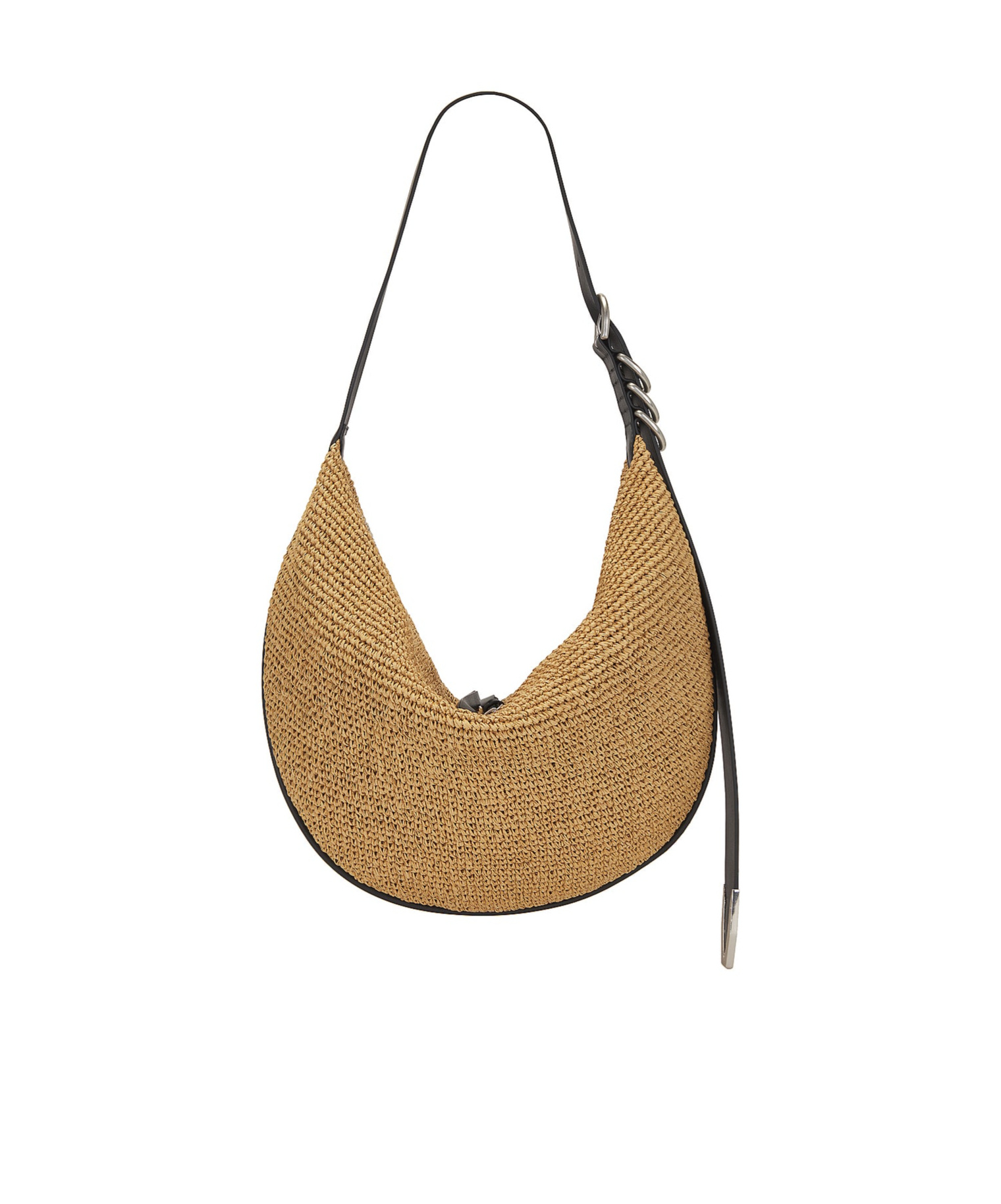 Rag & Bone Zippered Shoulder Bag In Nude