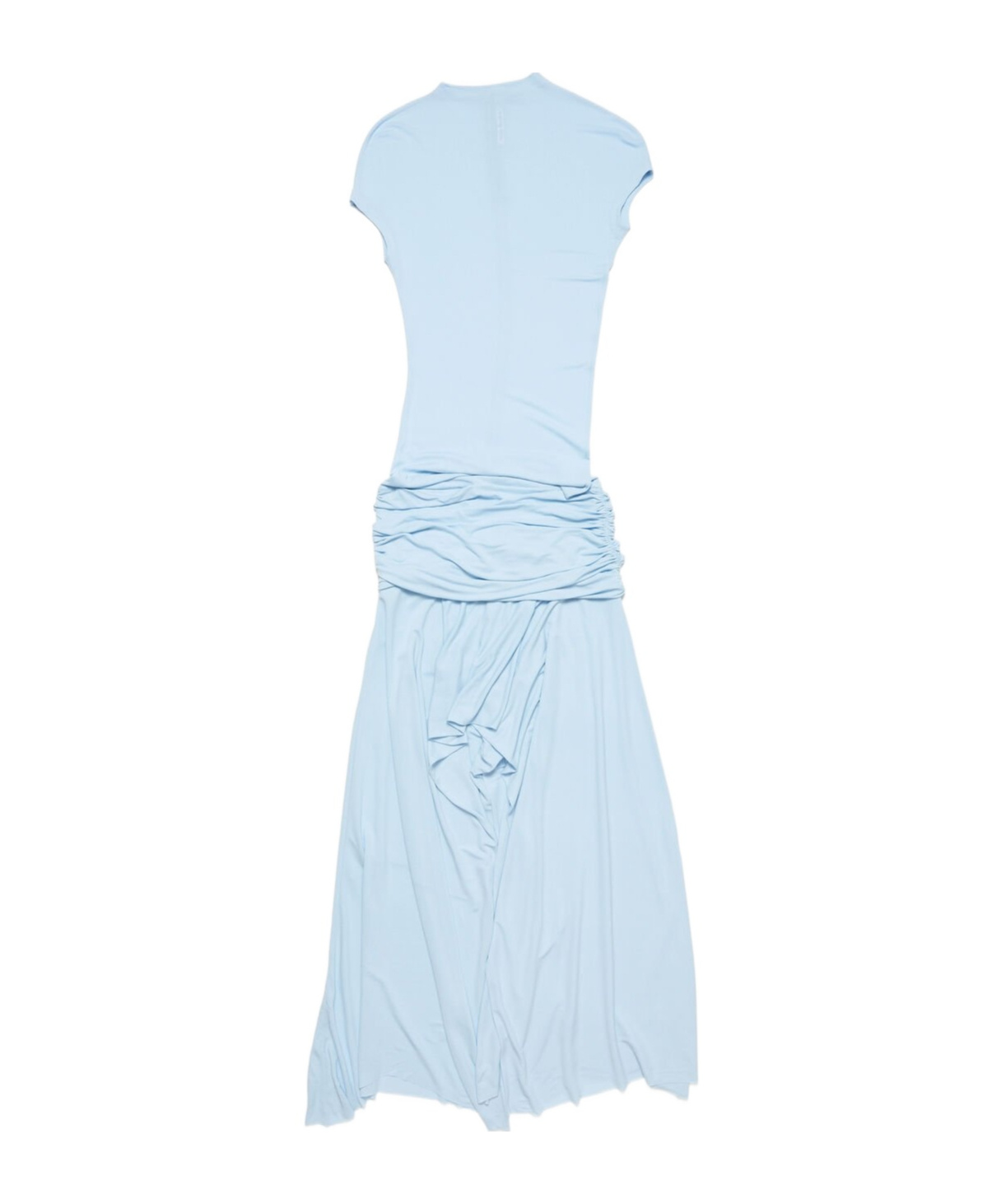 Acne Studios Asymmetric Dress In Blue