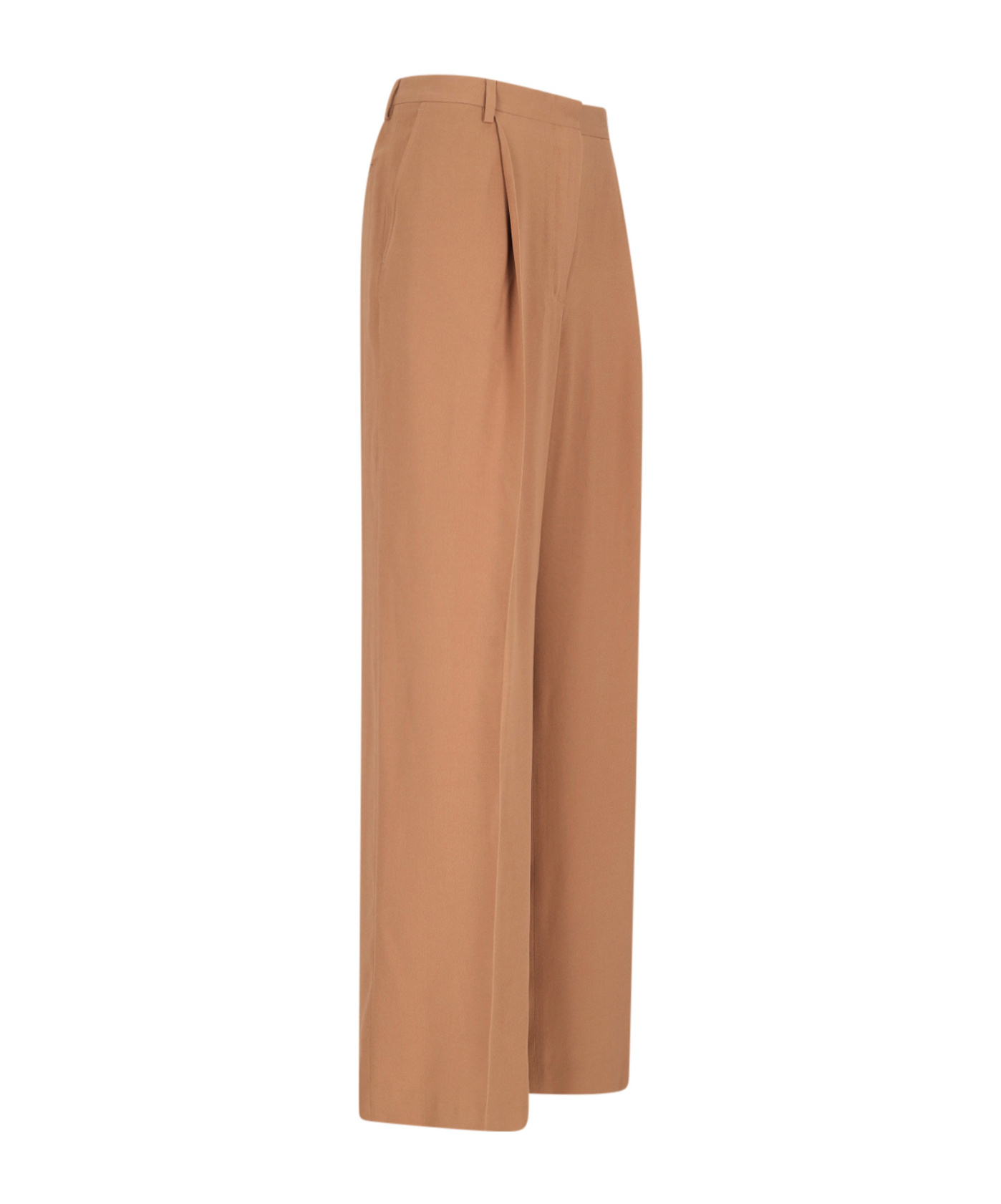 Dries Van Noten Belt-loop Casual Pants In Pink