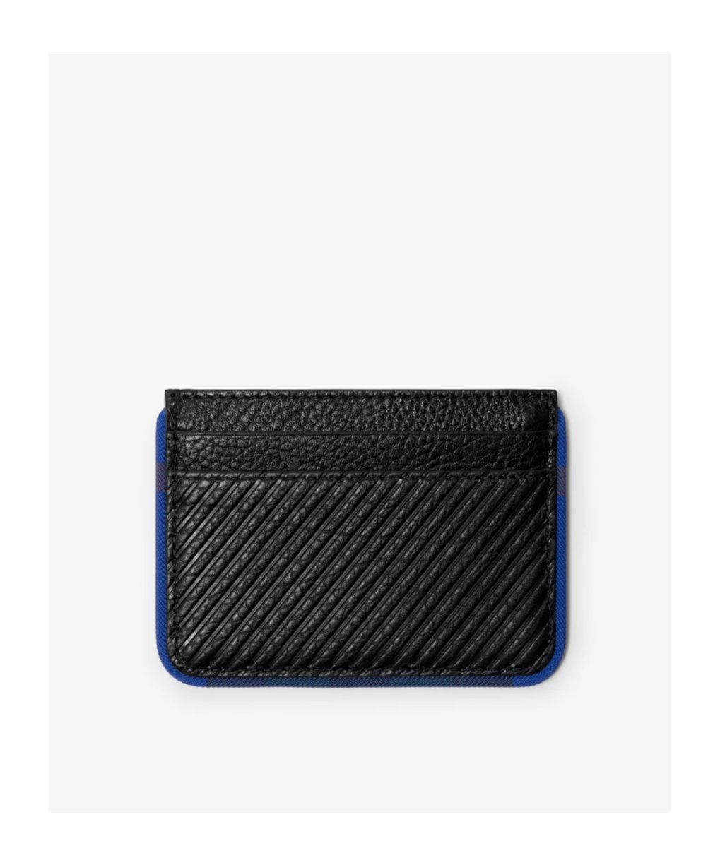 Burberry Heritage Ekd Card Case In Black