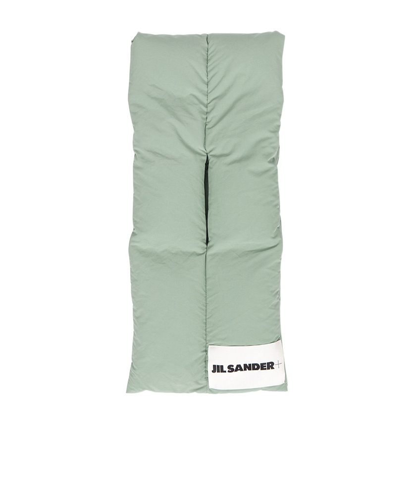 Jil Sander Rectangular Scarf In Green