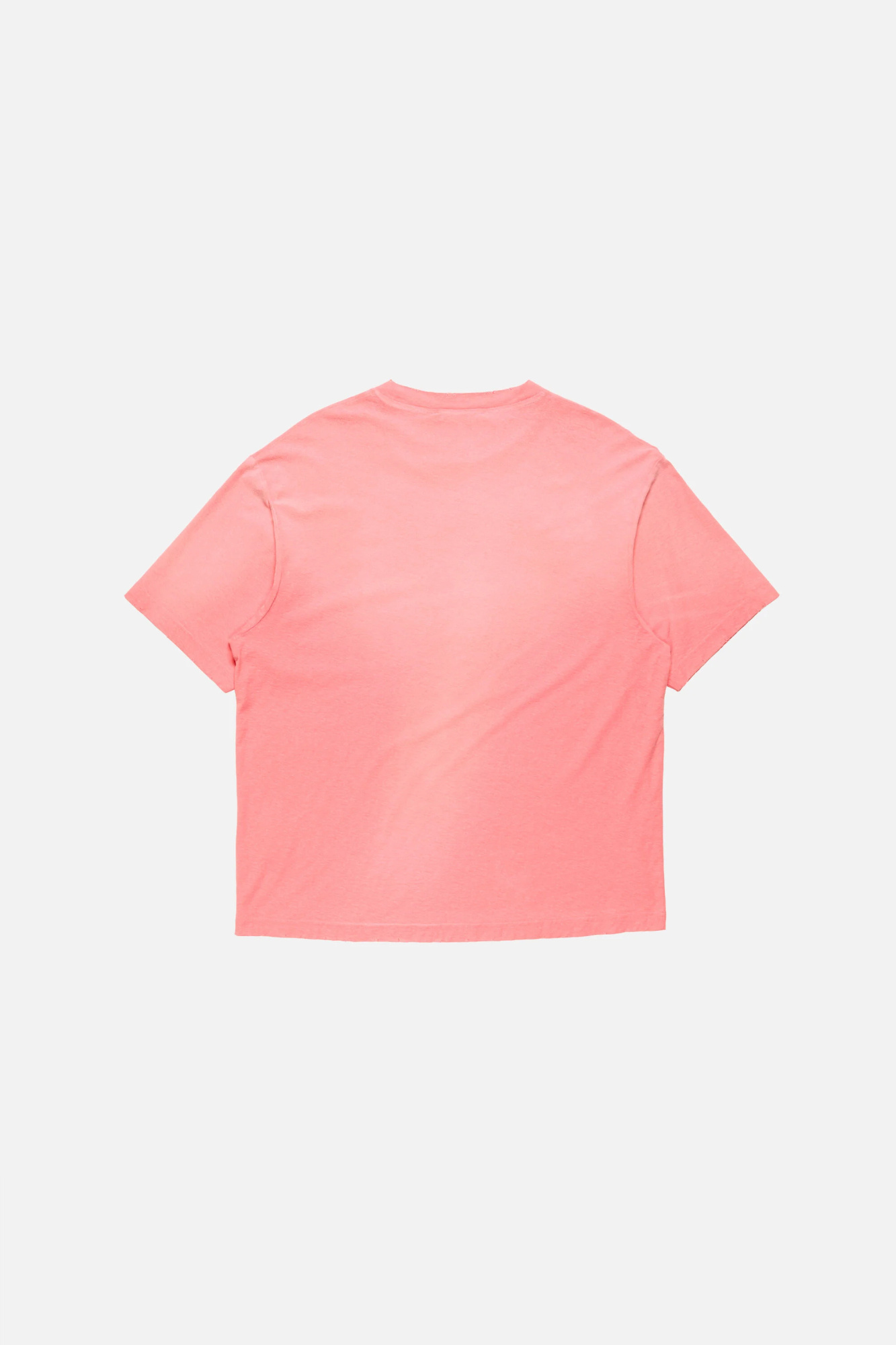 Acne Studios Sprayed Logo T-shirt In Pink