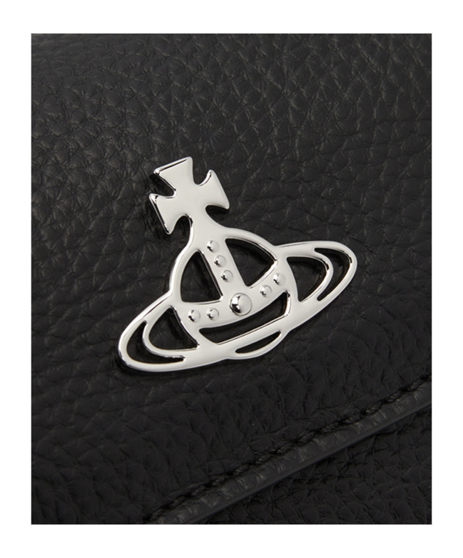 Vivienne Westwood Nano Pouch Chain Crossbody Bag In Black