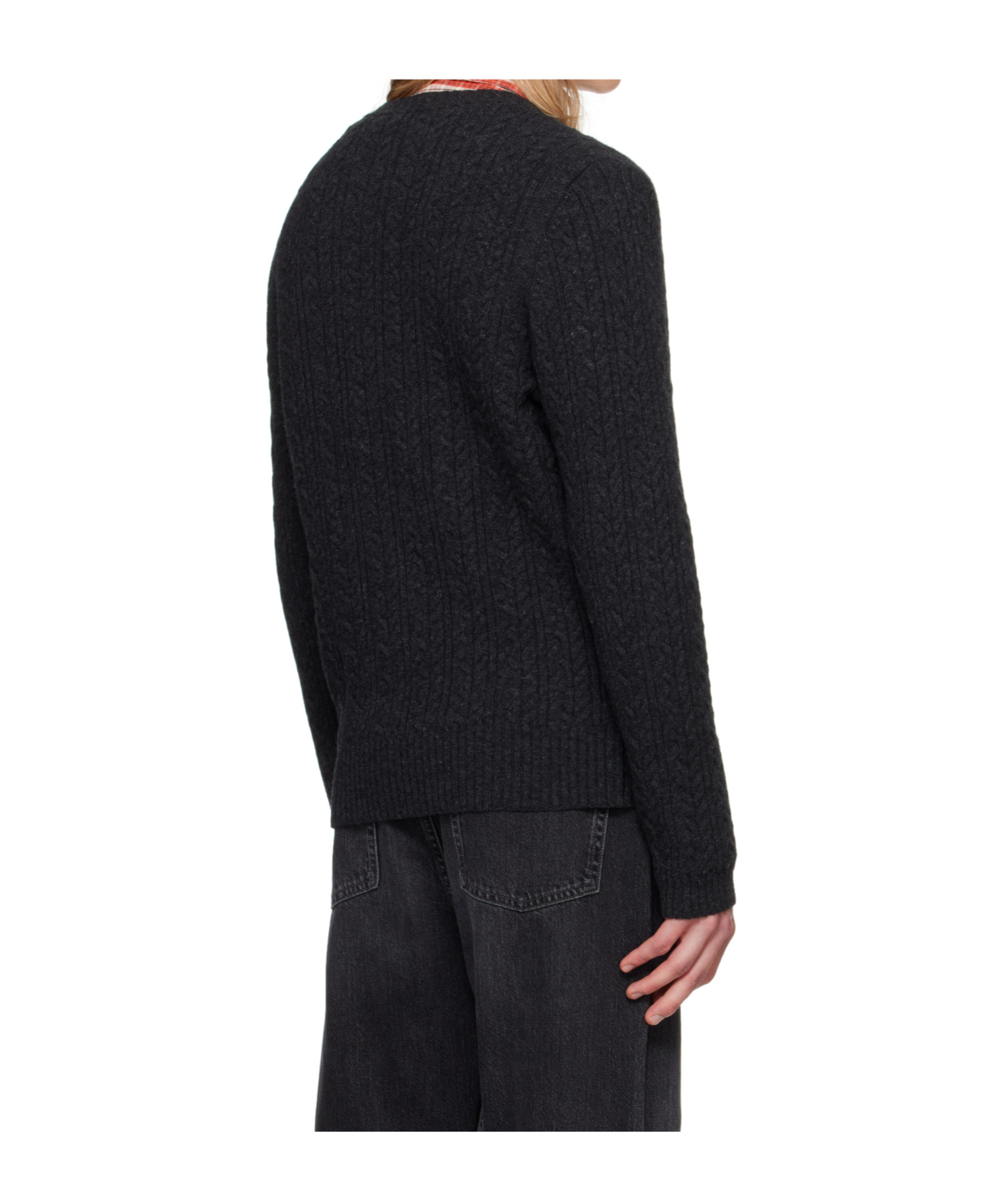 Gimaguas Gray Ozette Cardigan In Black