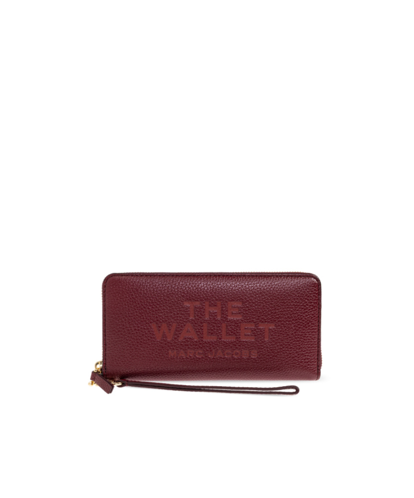 Marc Jacobs Zip Wallet In Red
