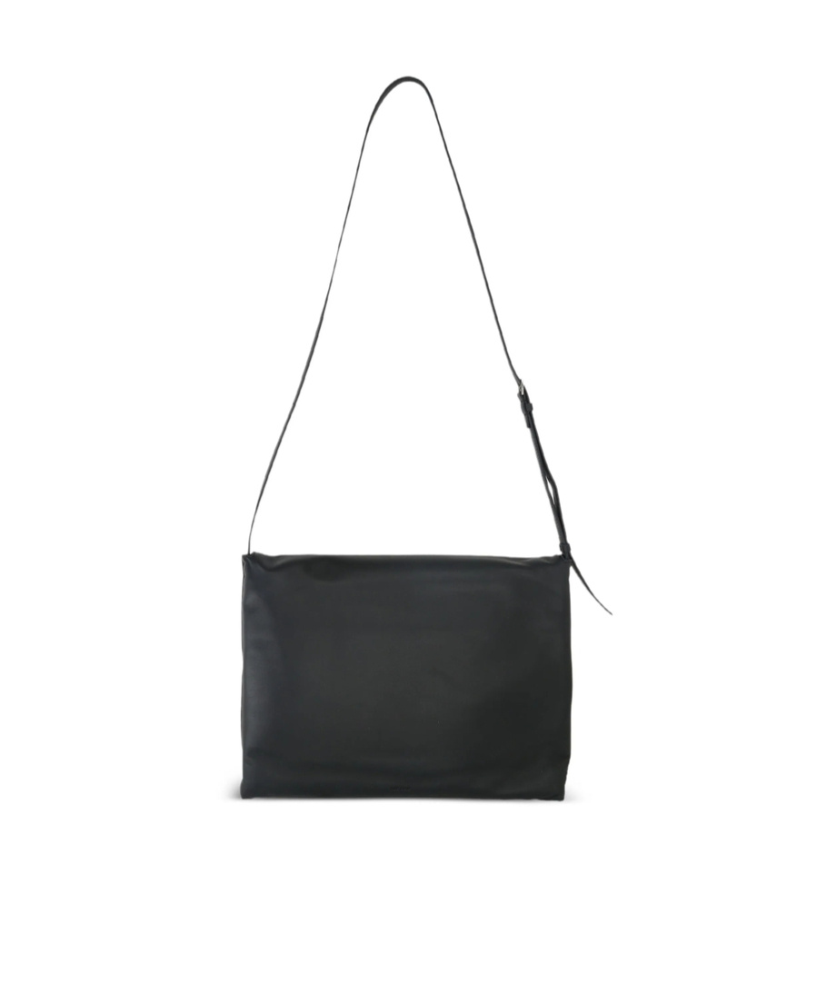 The Row Flap Shoulder Bag In Black