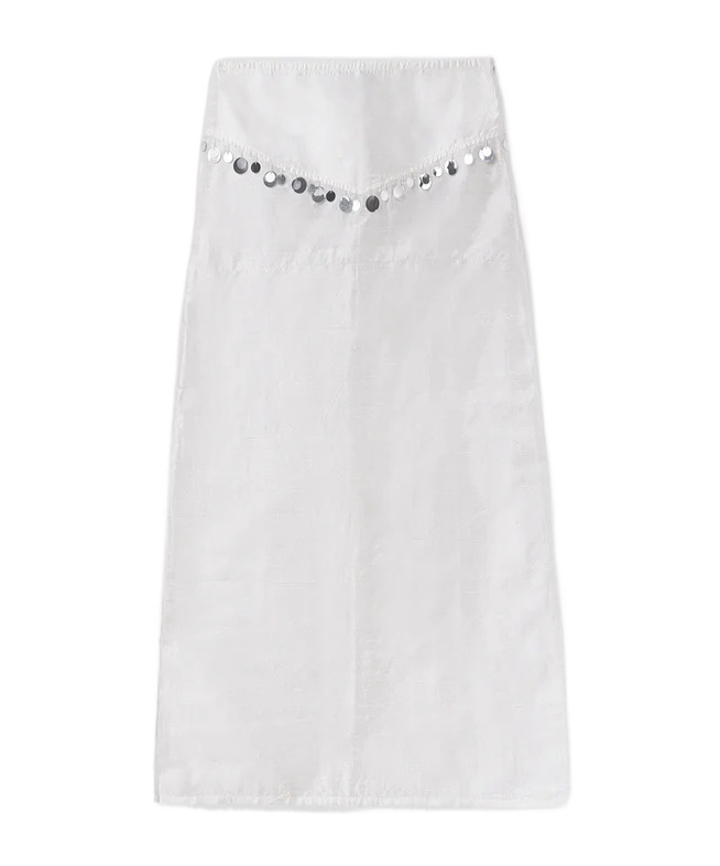 Gimaguas Diane Maxi Skirt In White
