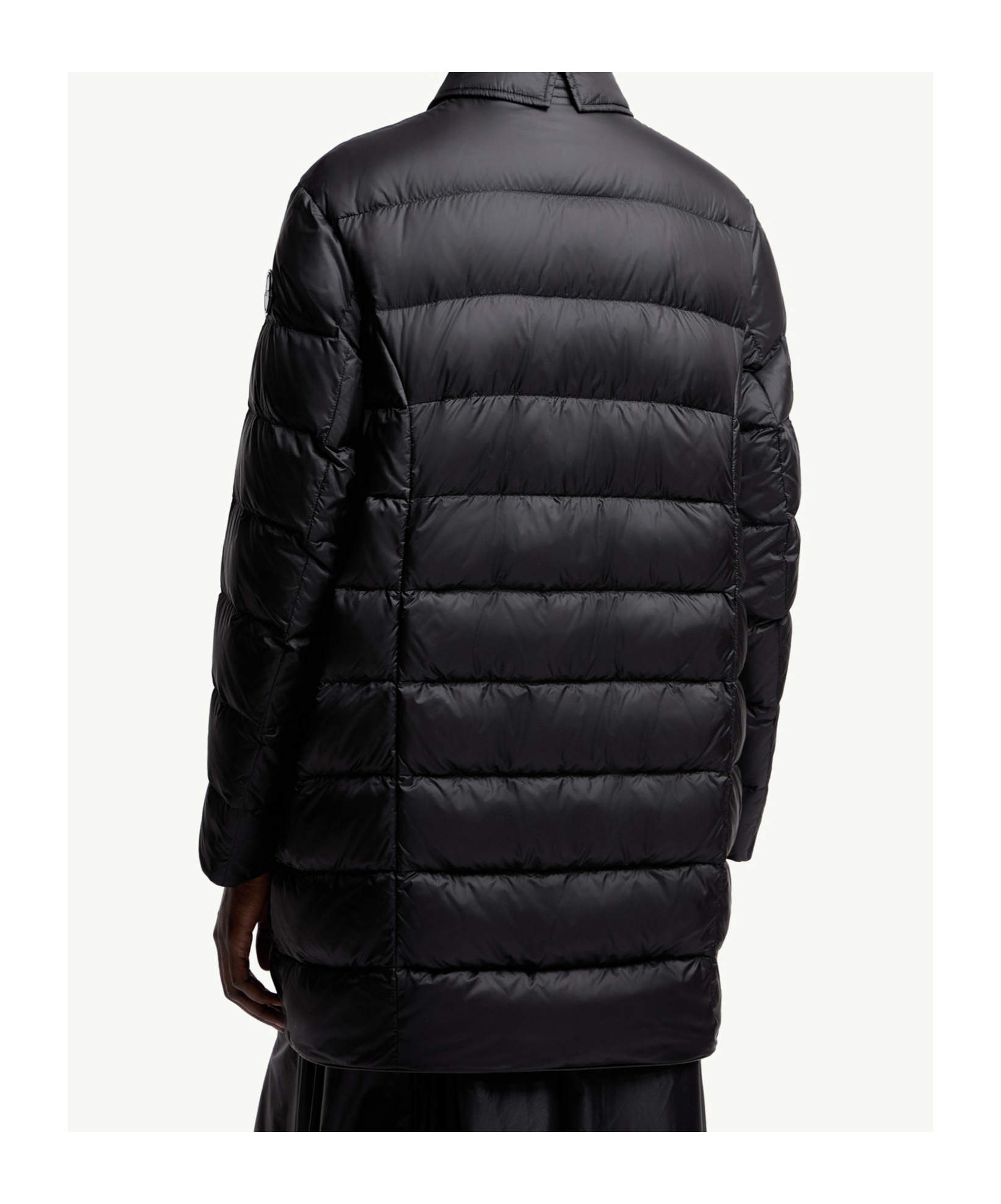 Moncler X Ee72 By Edward Enninful Goran Down Coat In Black