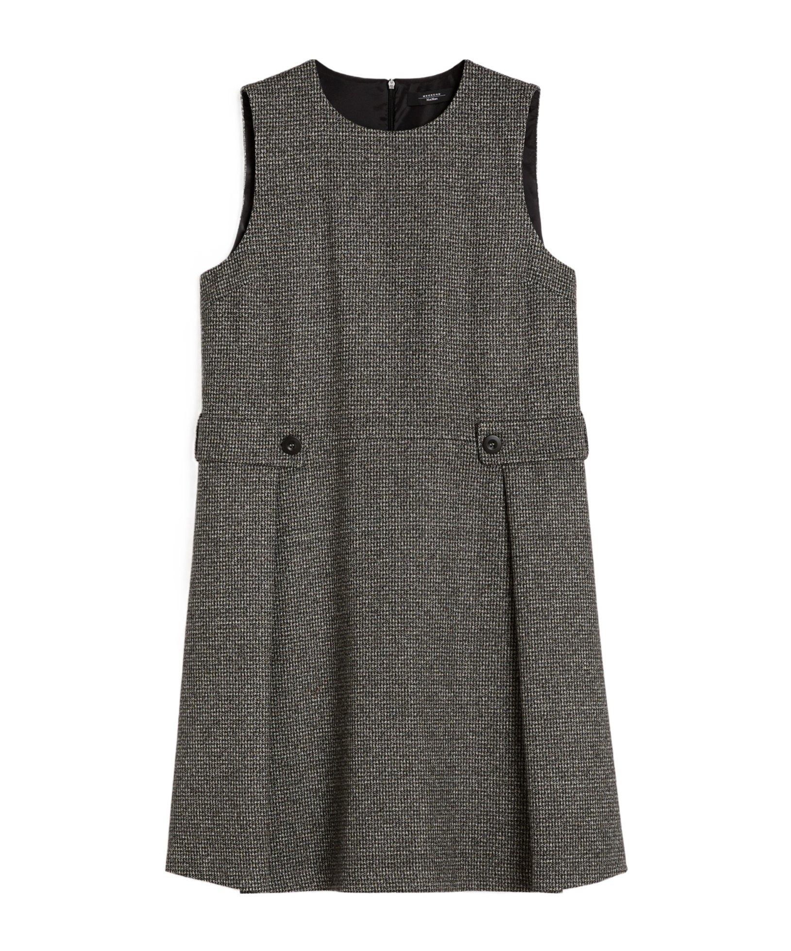 Weekend Max Mara Sleeveless Dress In Gray