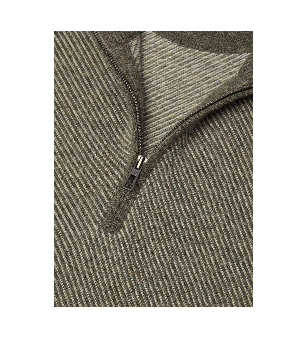 Loro Piana Roadster Mezzocollo Sweater In Gray