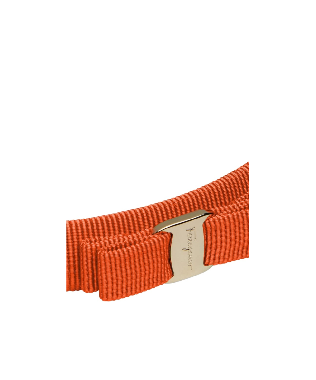 Ferragamo Bow Headband In Red