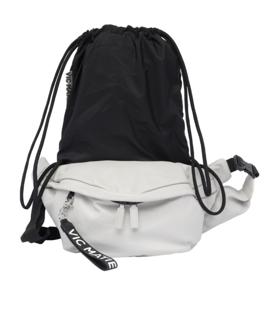 VIC MATIE ZIPPERED CROSSBODY BAG