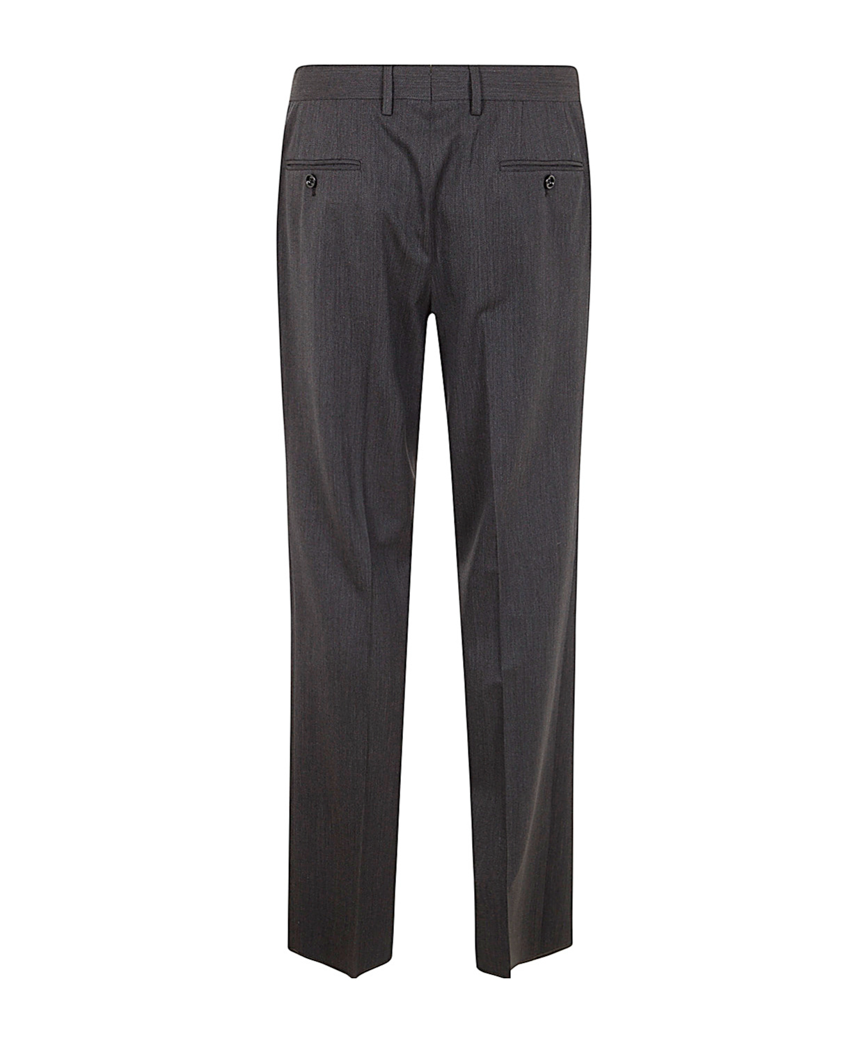 Lardini Belt-loop Casual Pants In Black