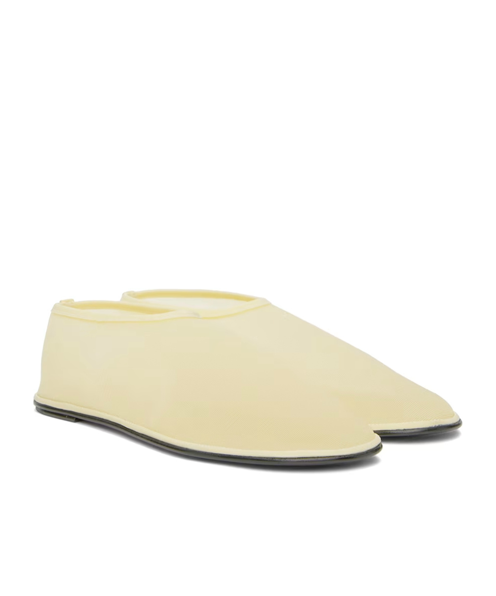 The Row Pull-on Flat Shoes In Nude