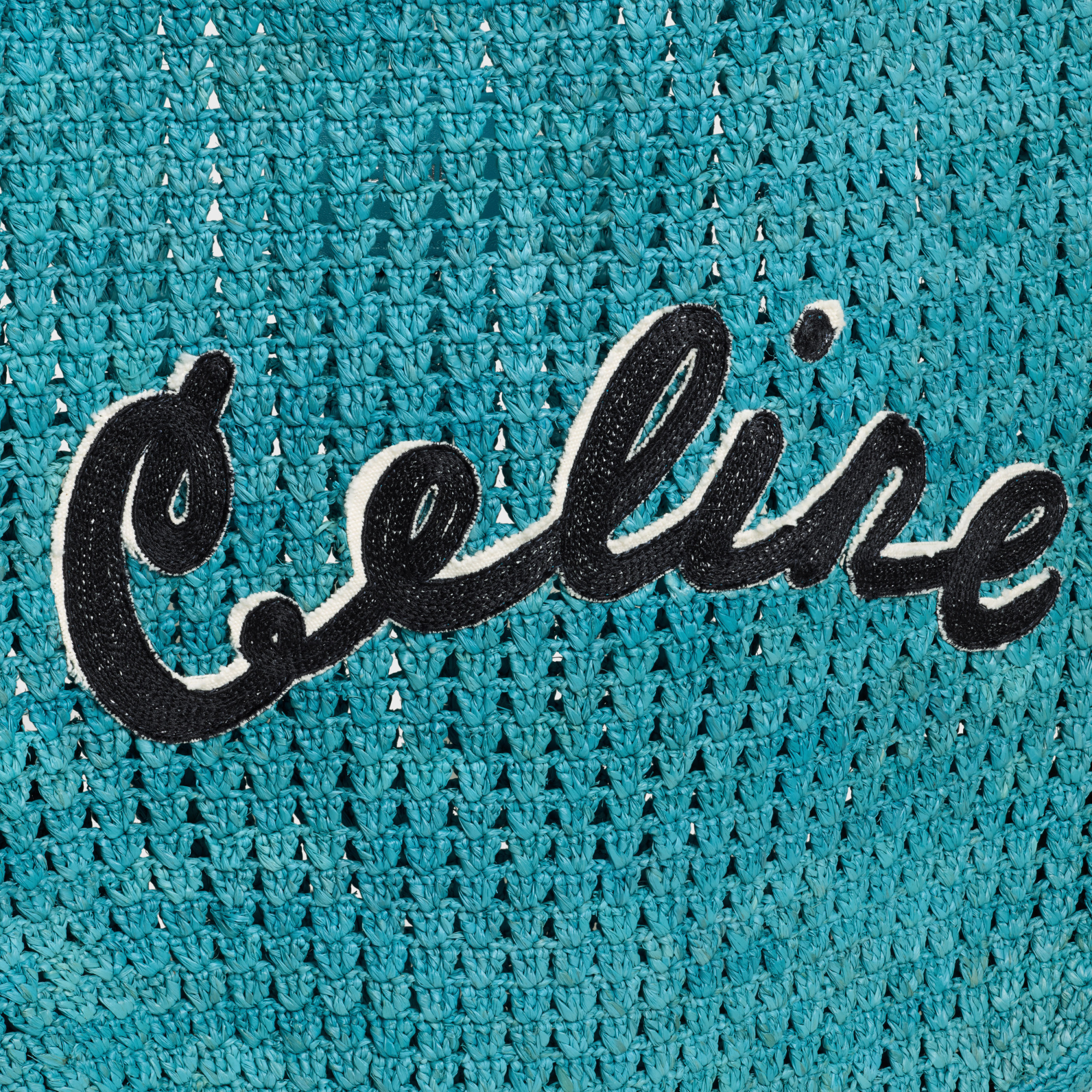 Celine Large Hobo Basket Bag In Blue