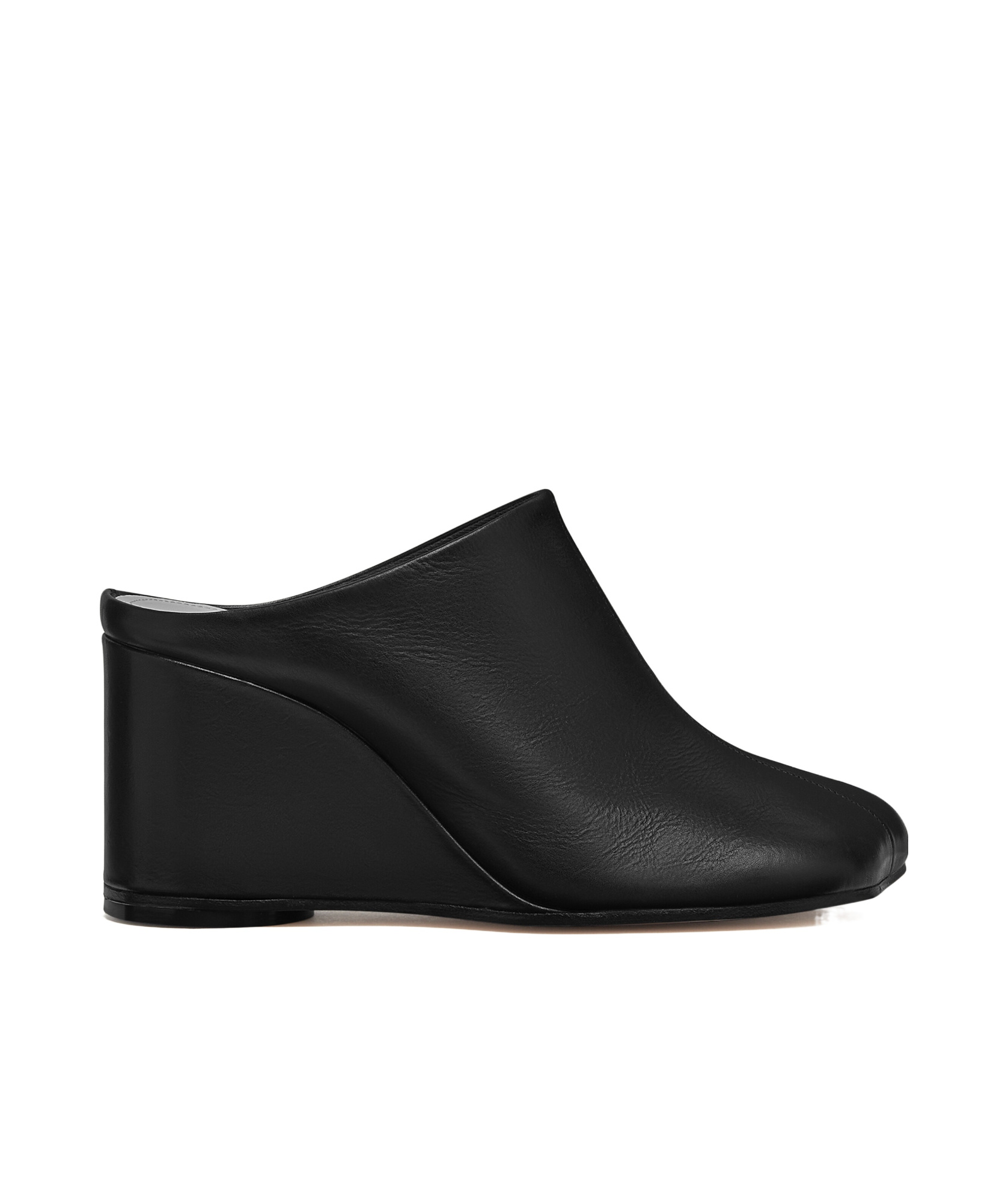 Shop Mm6 Maison Margiela Anatomic Slipper In Black
