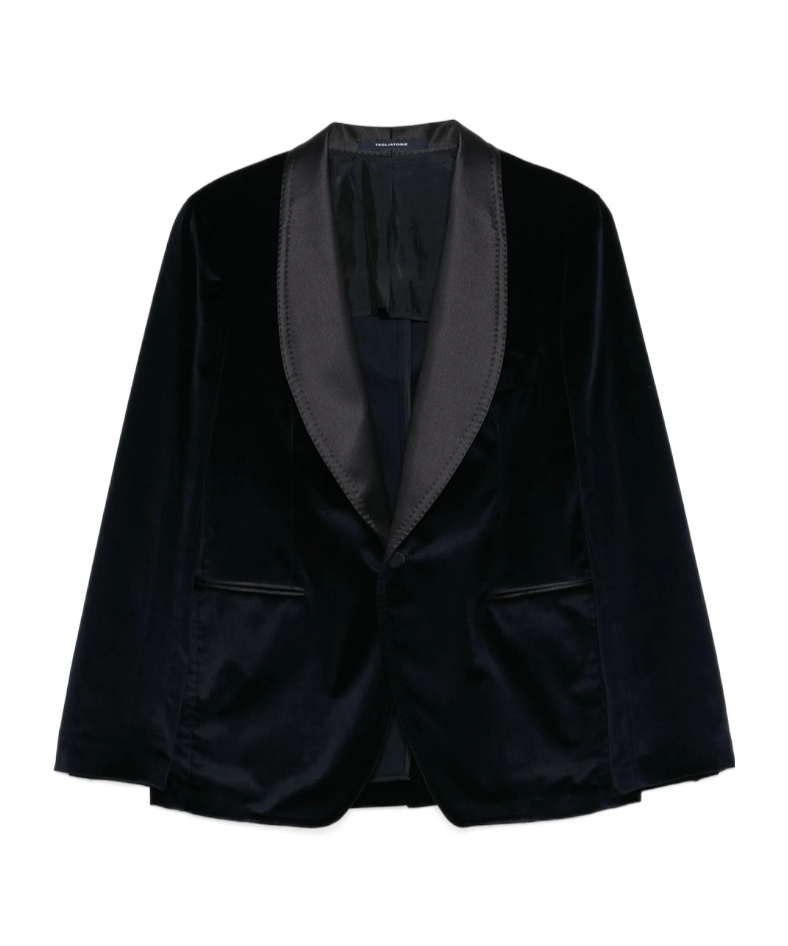 Shop Tagliatore Long Sleeve Blazer