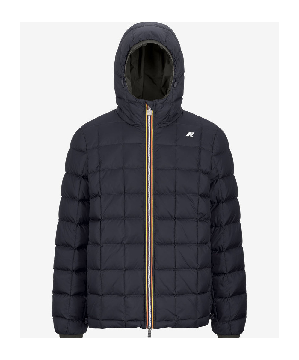 K-way You Can Also Modify Iu Down Jacket In Black