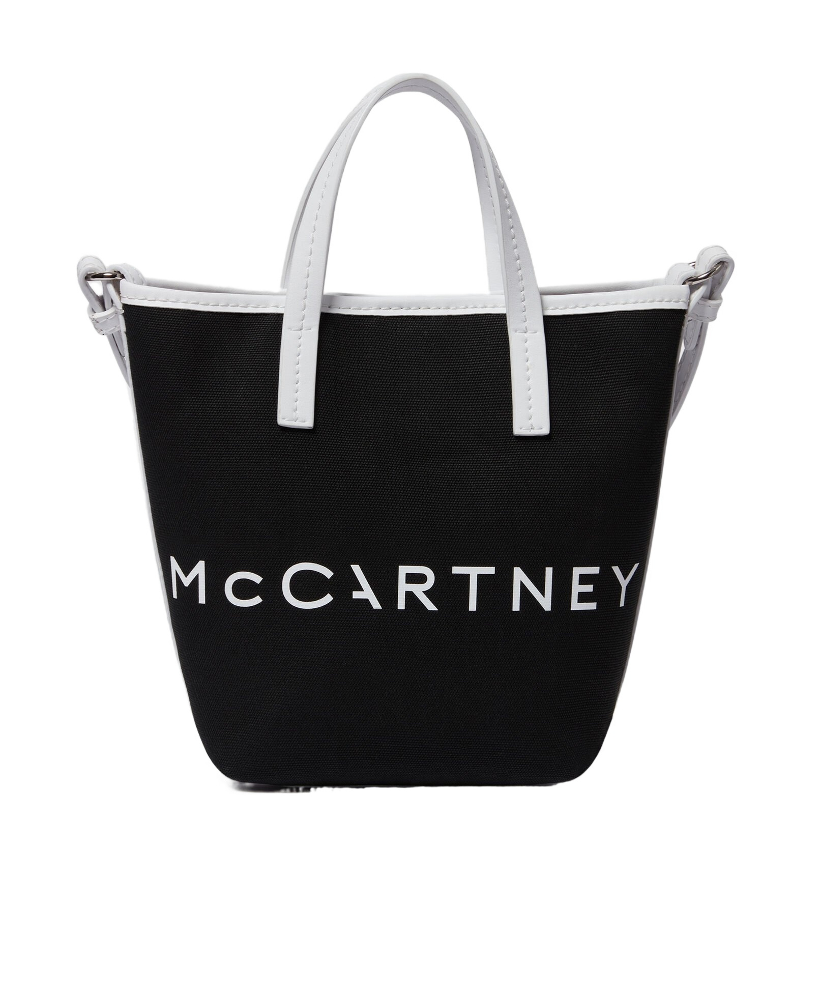 Stella Mccartney Bananatex Cross-body Handbag In Black