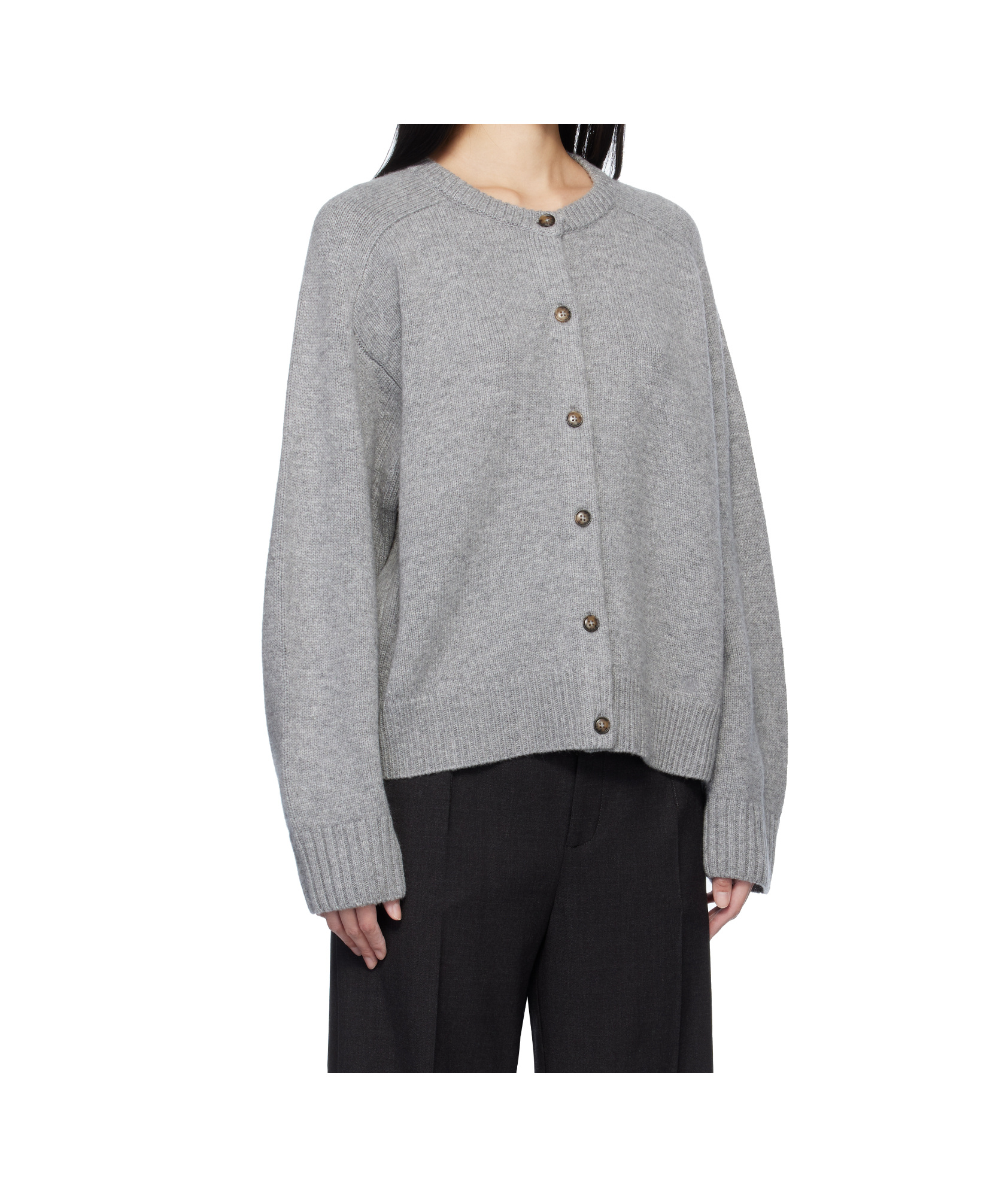 LOULOU STUDIO LONG-SLEEVED CARDIGAN