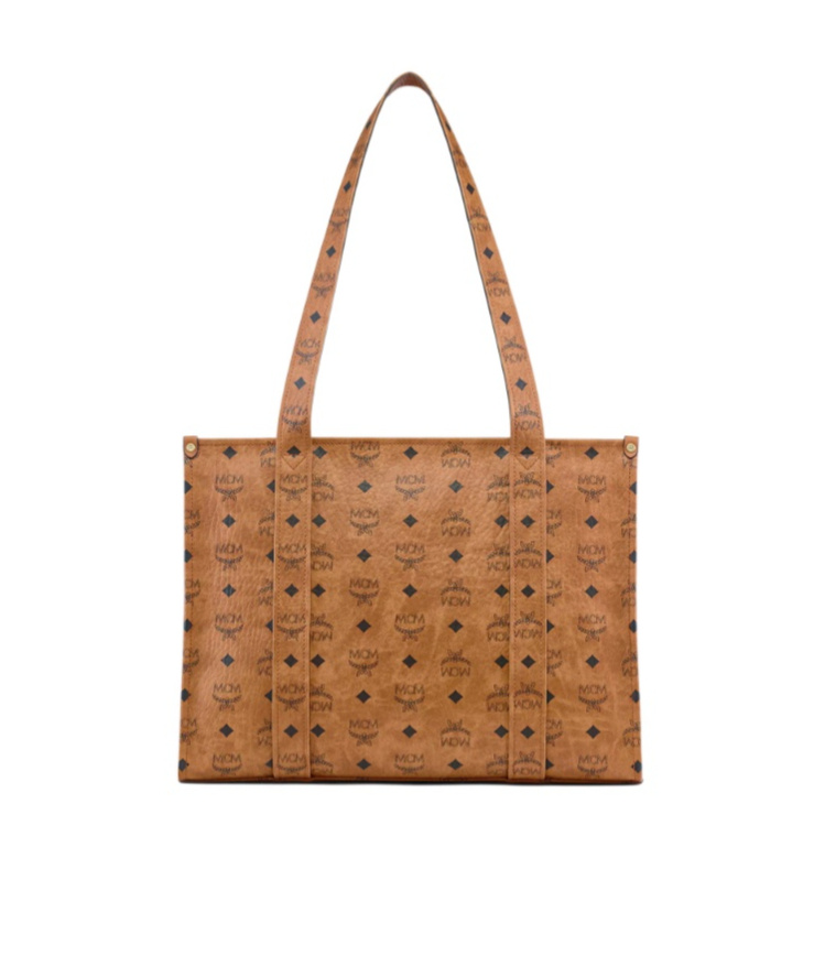 Mcm Aren School Tote In Visetos