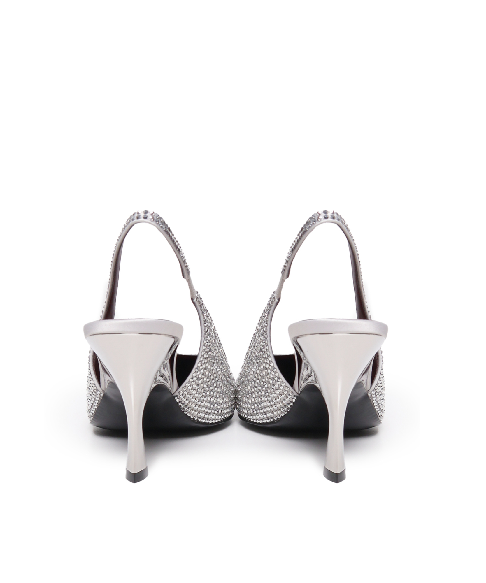 Stella Mccartney Elsa Shiny Pumps In Patent Leather In White