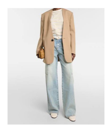 7 For All Mankind Scout Cargo Jeans In Blue