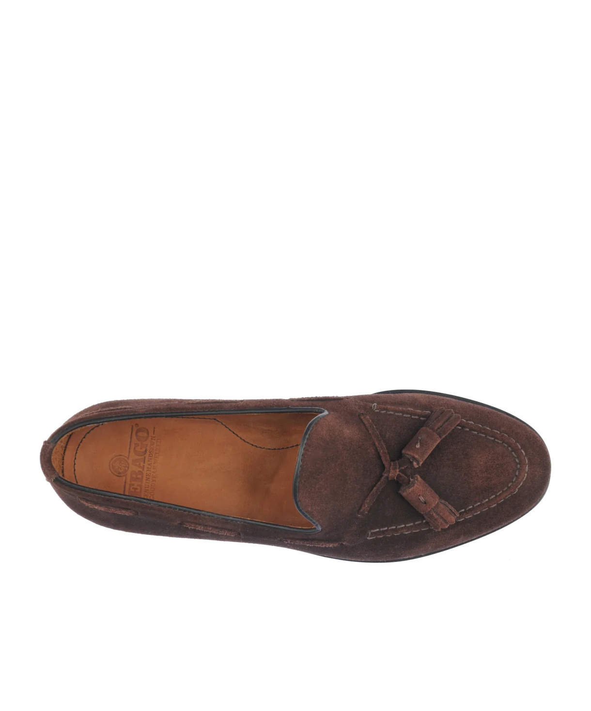 Sebago Tassel-detail Suede Loafers In Brown