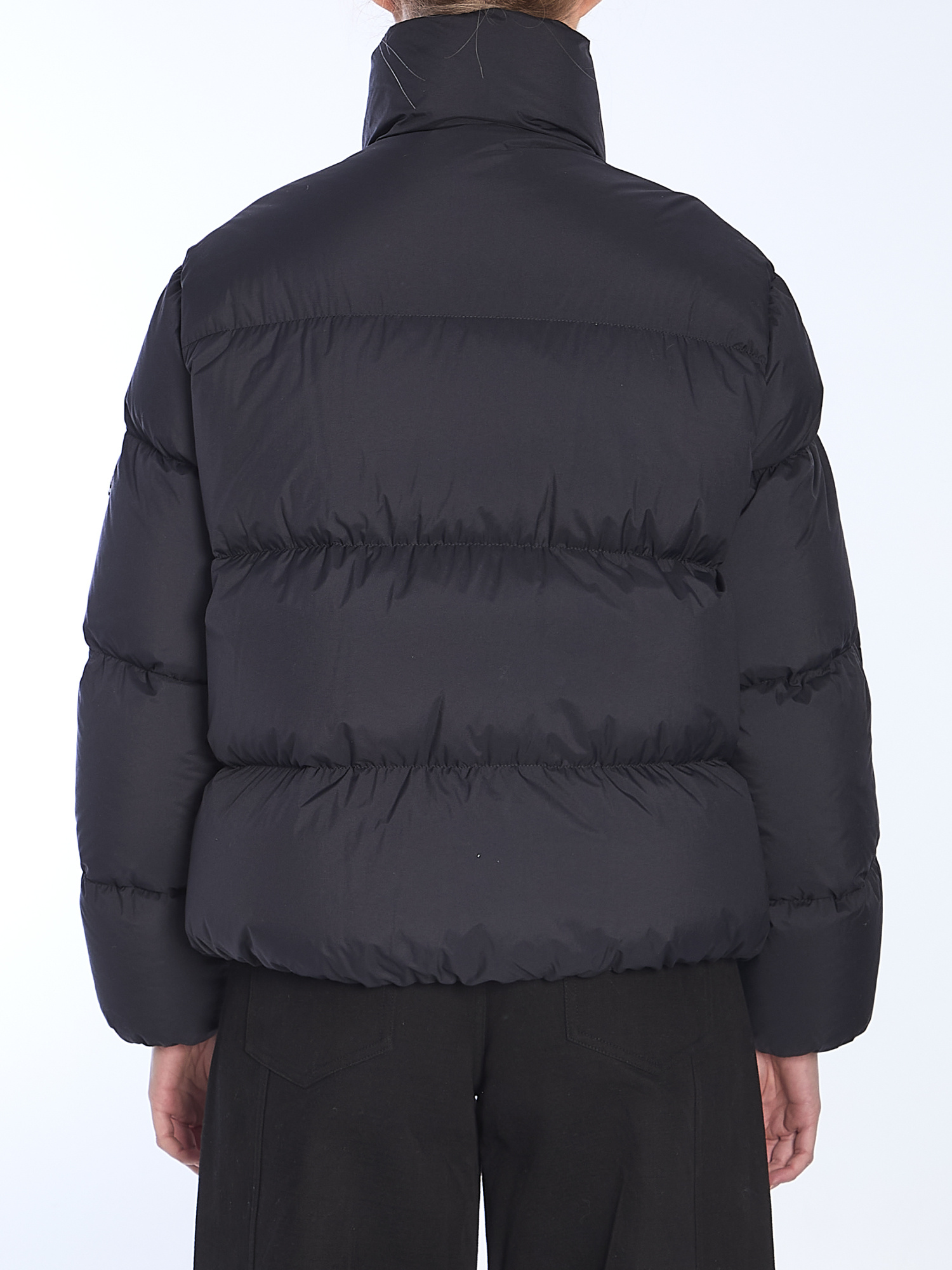 Moncler Long-sleeved Cotton Clothes In Black