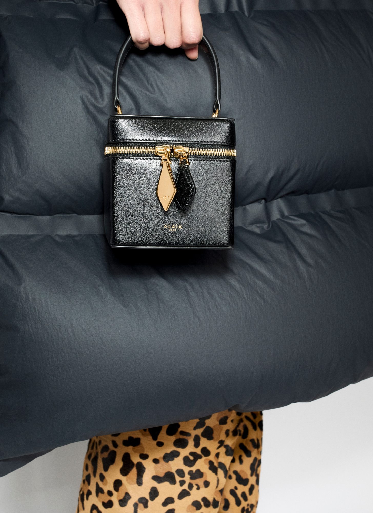 ALAÏA CUBE VANITY CASE
