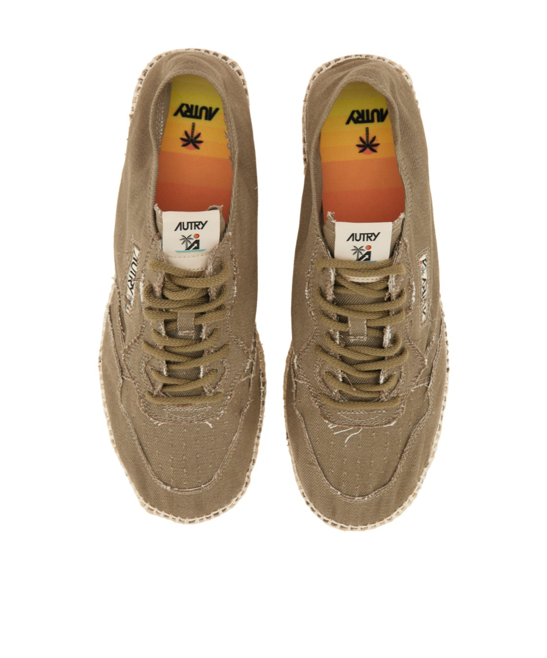 Autry Espadrille "sandy" In Green