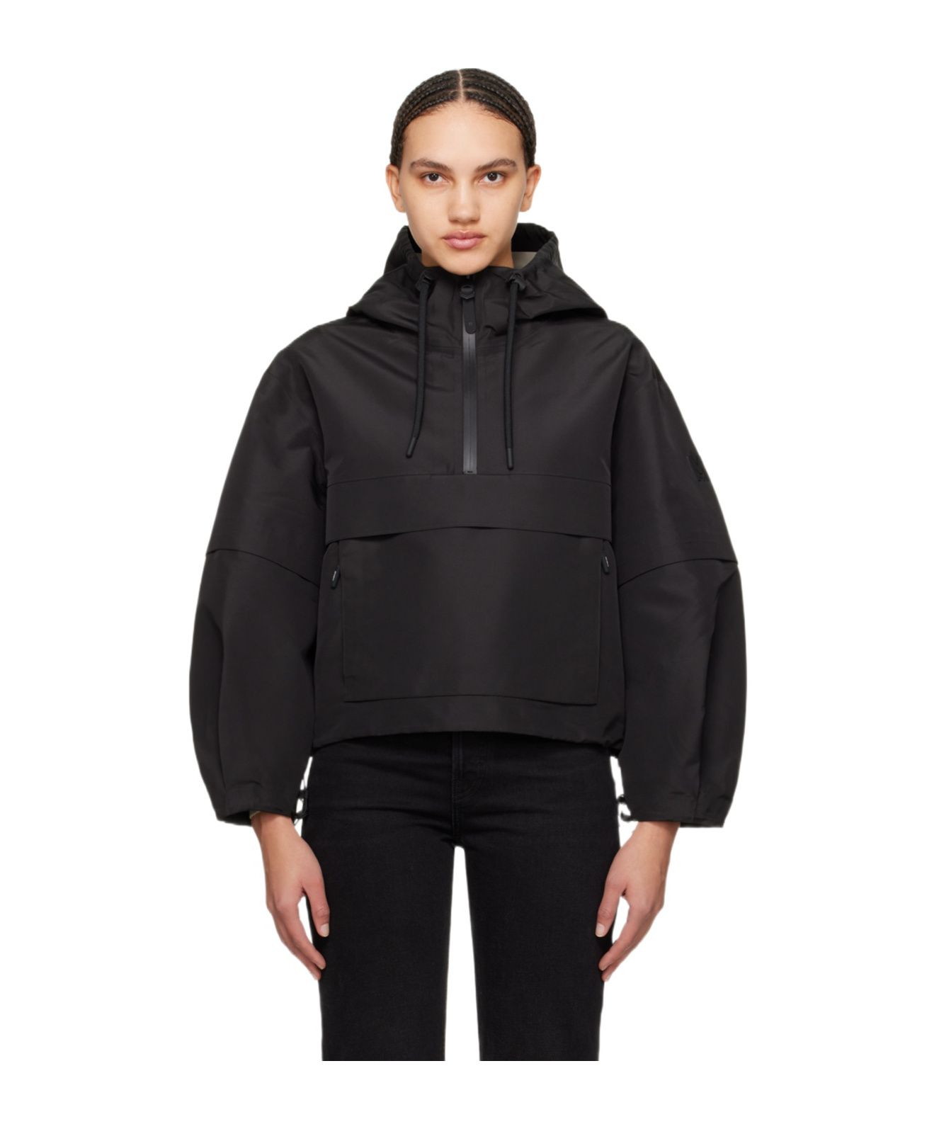 Mackage Demie Zippered Casual Jacket In Black