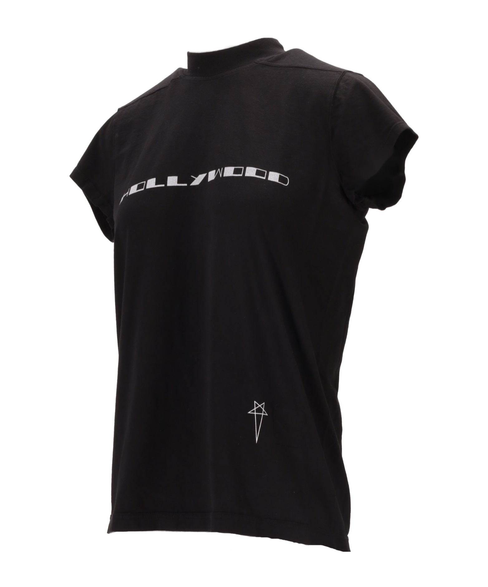 Rick Owens Short Sleeve T-shirt In Black