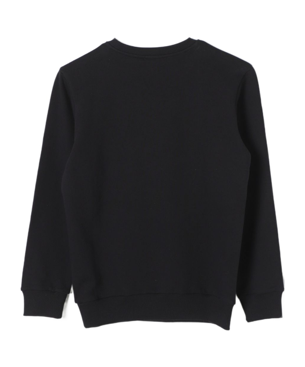 Balmain Long-sleeved Pullover Hoodie In Black