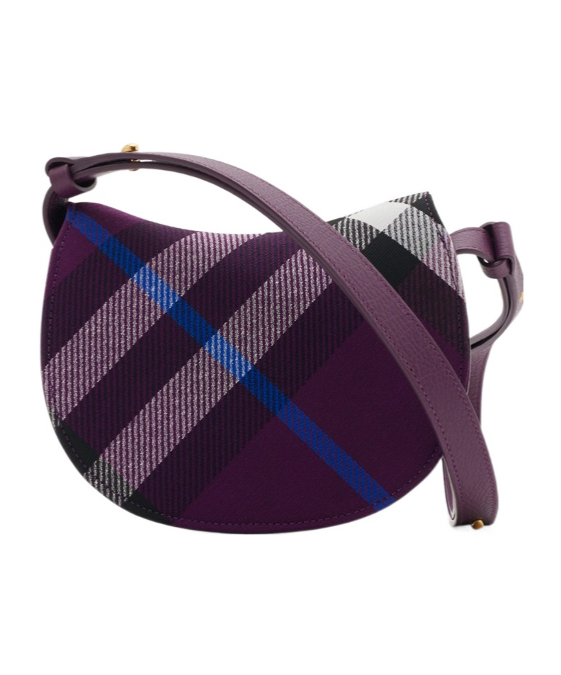 Burberry Rocking Horse Shoulder Bag In Black