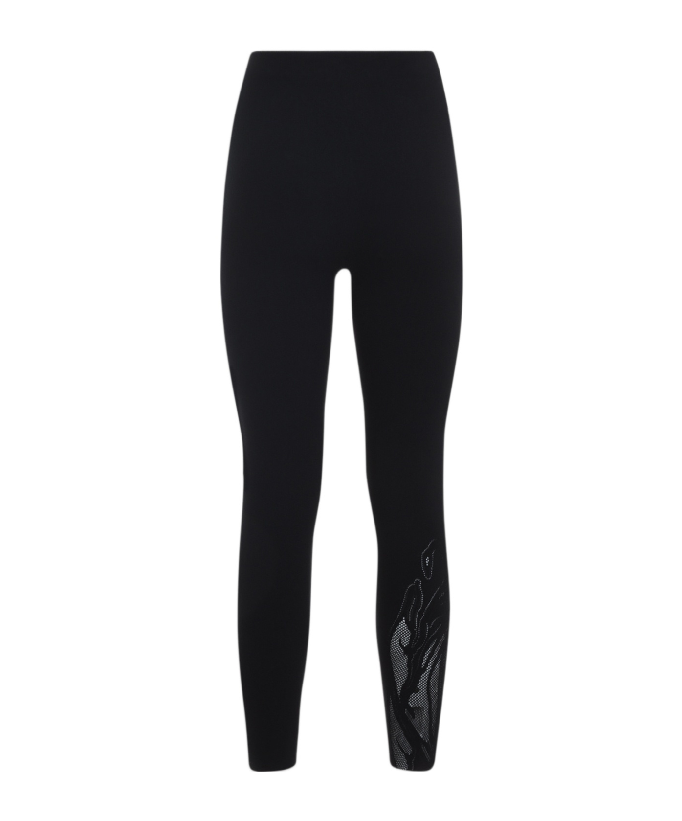 Wolford High Waist Full Length Leggings In Black