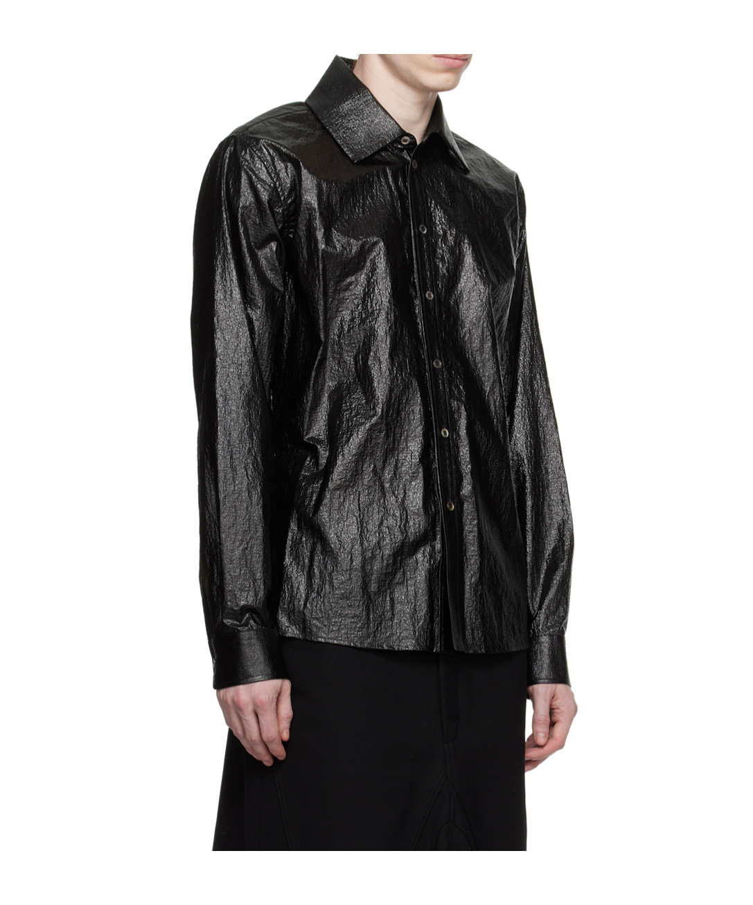 Walter Van Beirendonck Black Star Shirt In Black
