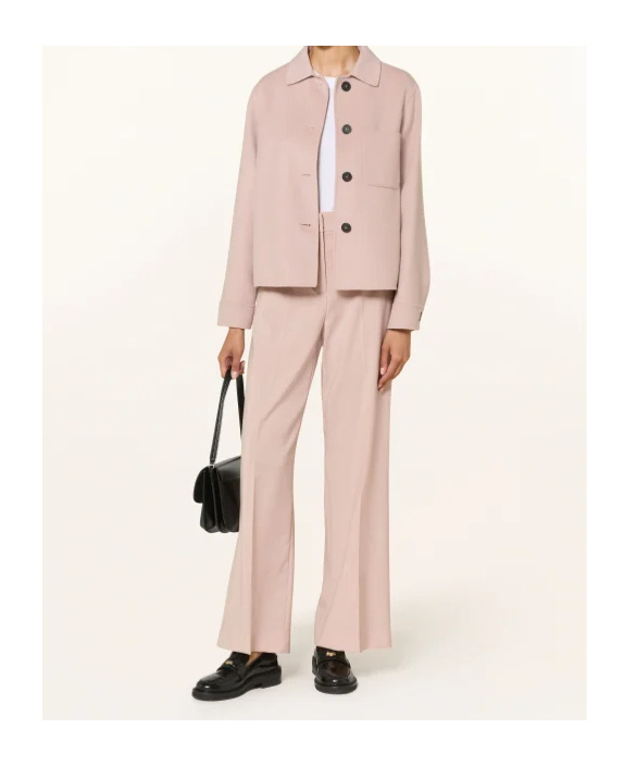 Weekend Max Mara Long-sleeved Casual Jacket In Pink